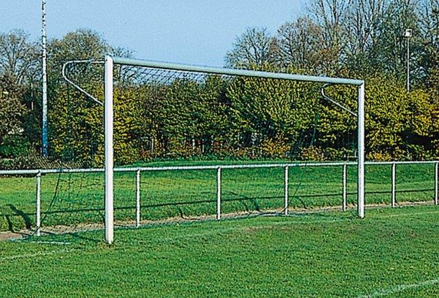 Futbalová bránka Junior + sieťové oblúky 30 mm, zvárané rohy,profil oválný