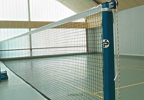 Badmintonová turnajová sieť PP 1,8 mm + kevlarové lanko