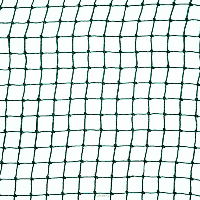 Uzľovaná sieť PE 20/1,1 mm, tm. zelená