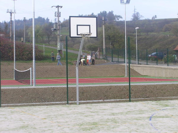 Basketbalová konštrukcia, vysazení 1,25 m