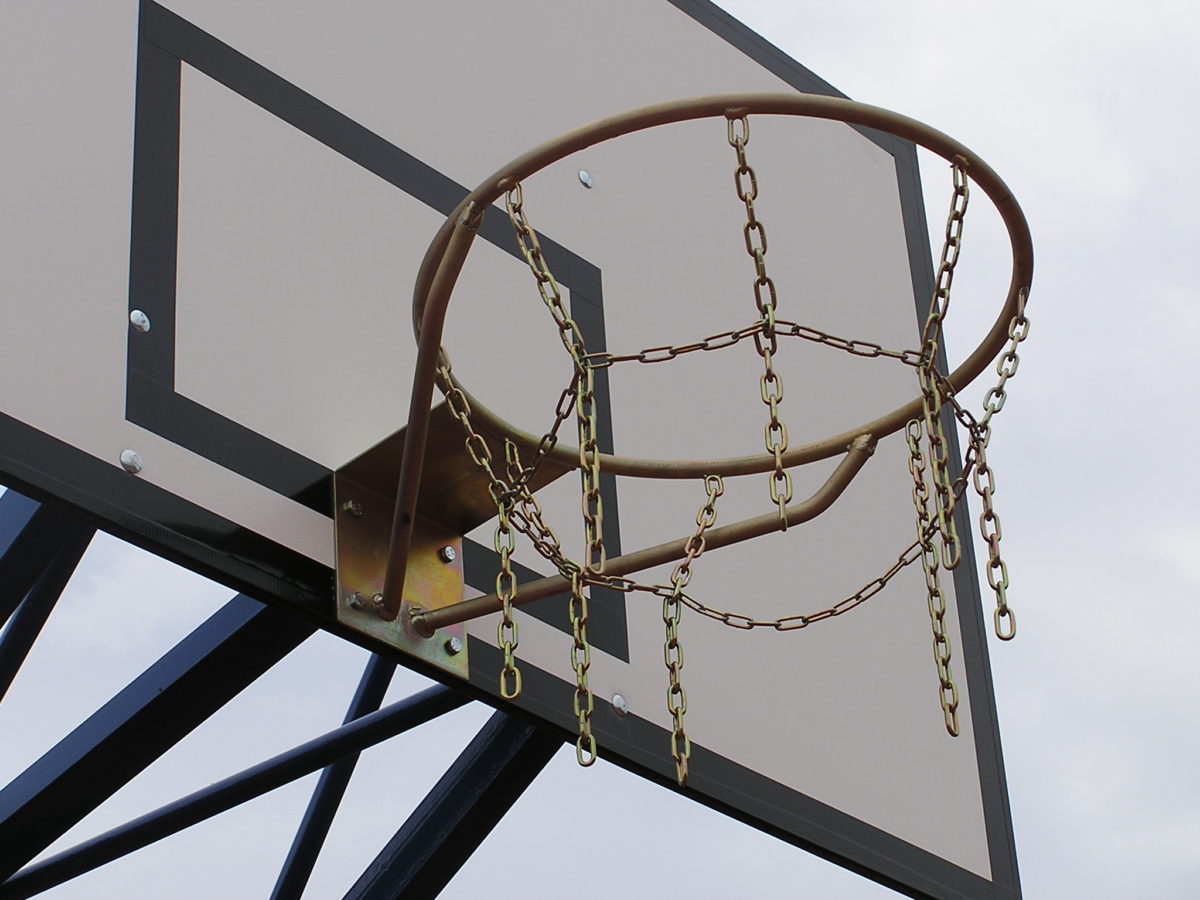 Basketbalová sieťka k obroučce – pozinkovaný řetízek