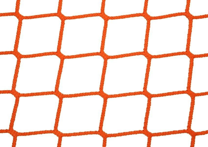 Záchytná sieť proti pádu PP 5 mm - oko 70 mm - oranžová