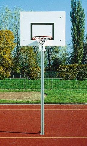 Basketbalová cvičná konštrukcia bez vyloženie